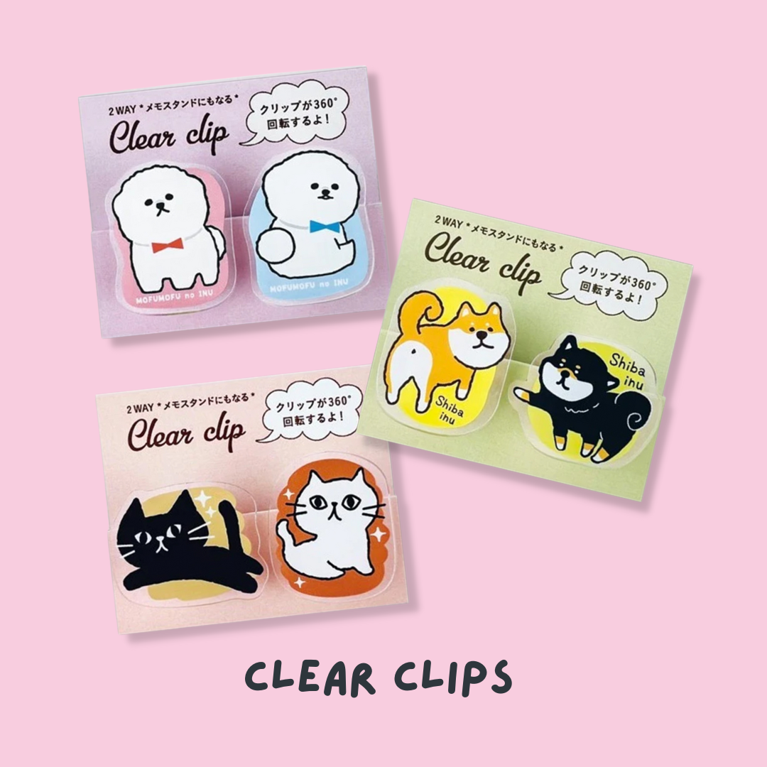 cute Clear clips