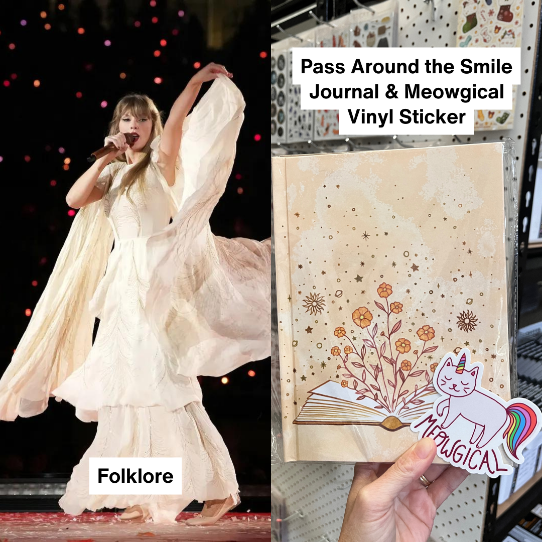 Taylor Swift style stationery from the Era's Tour Looks