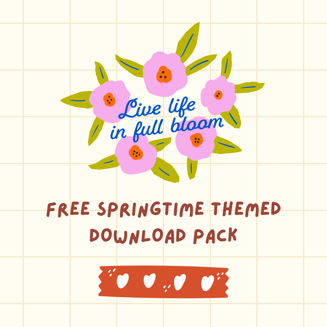 Spring Time Download Pack for your Planner