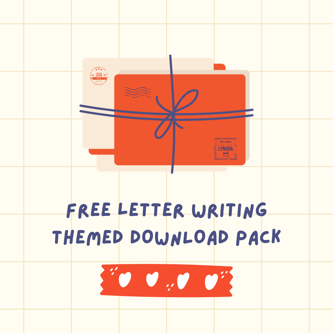 postage and mail themed download pack