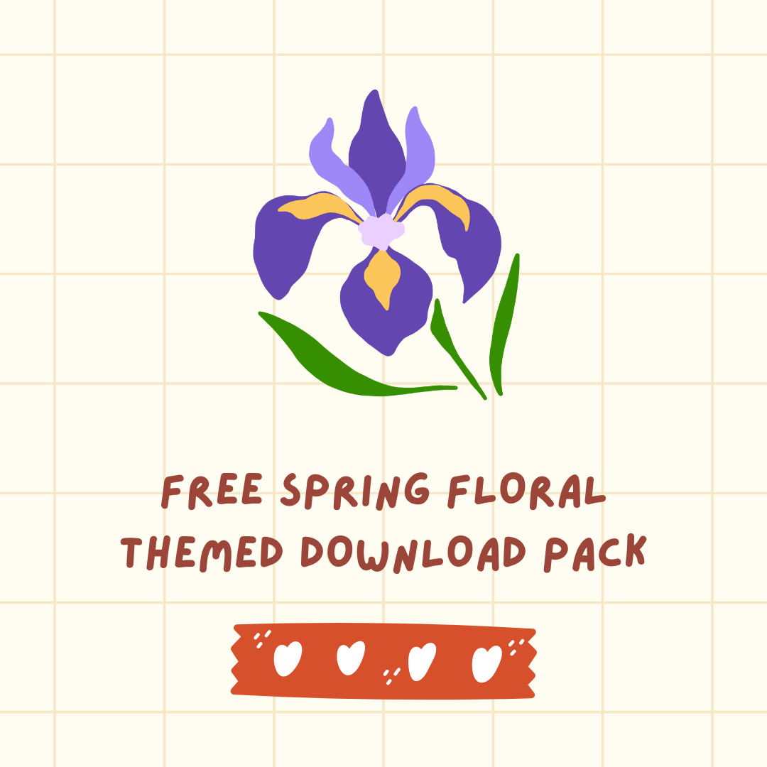 Spring Floral Themed Download Pack! 