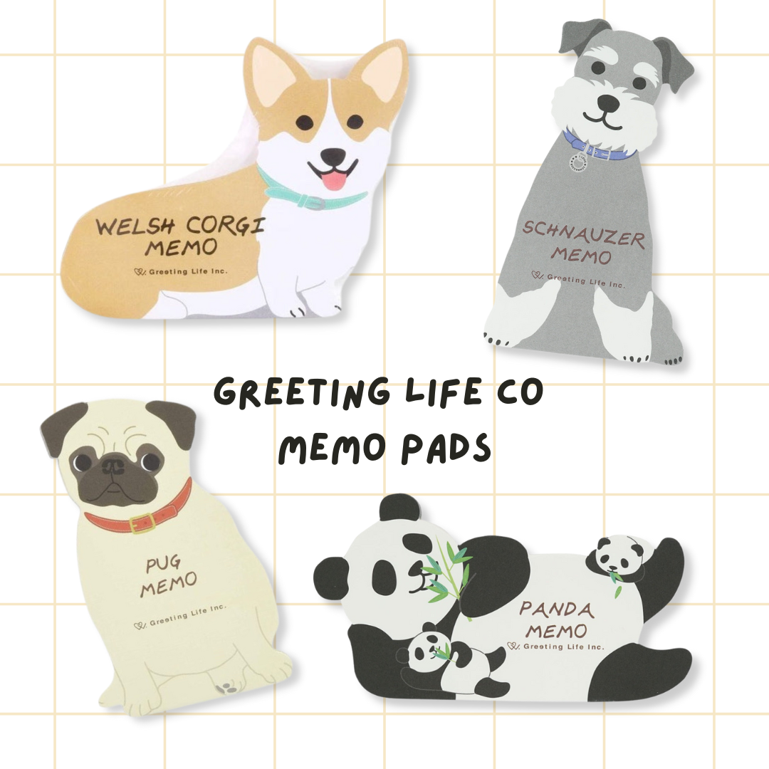 Greeting Life Memo Pads