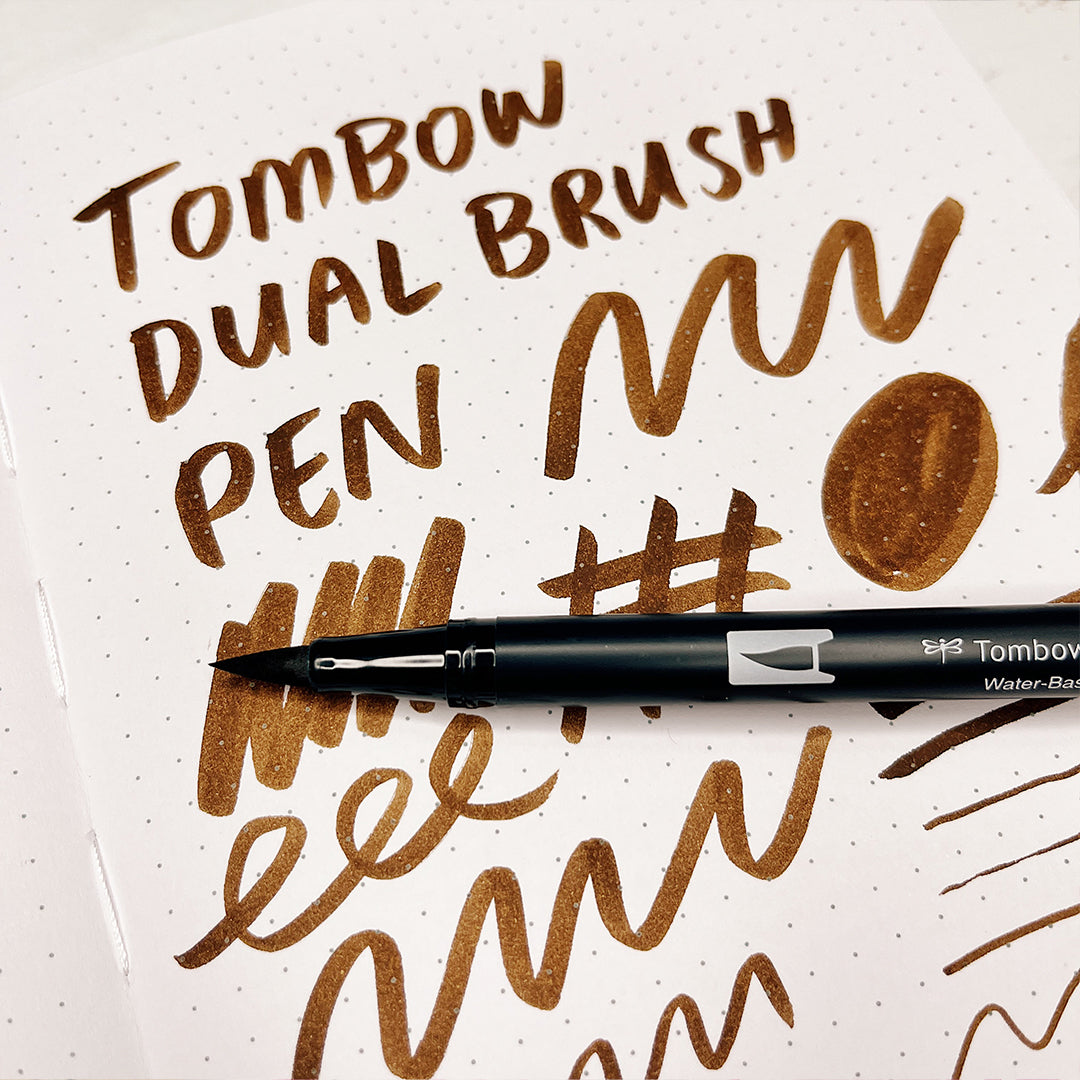 Tombow Dual Brush Pen test