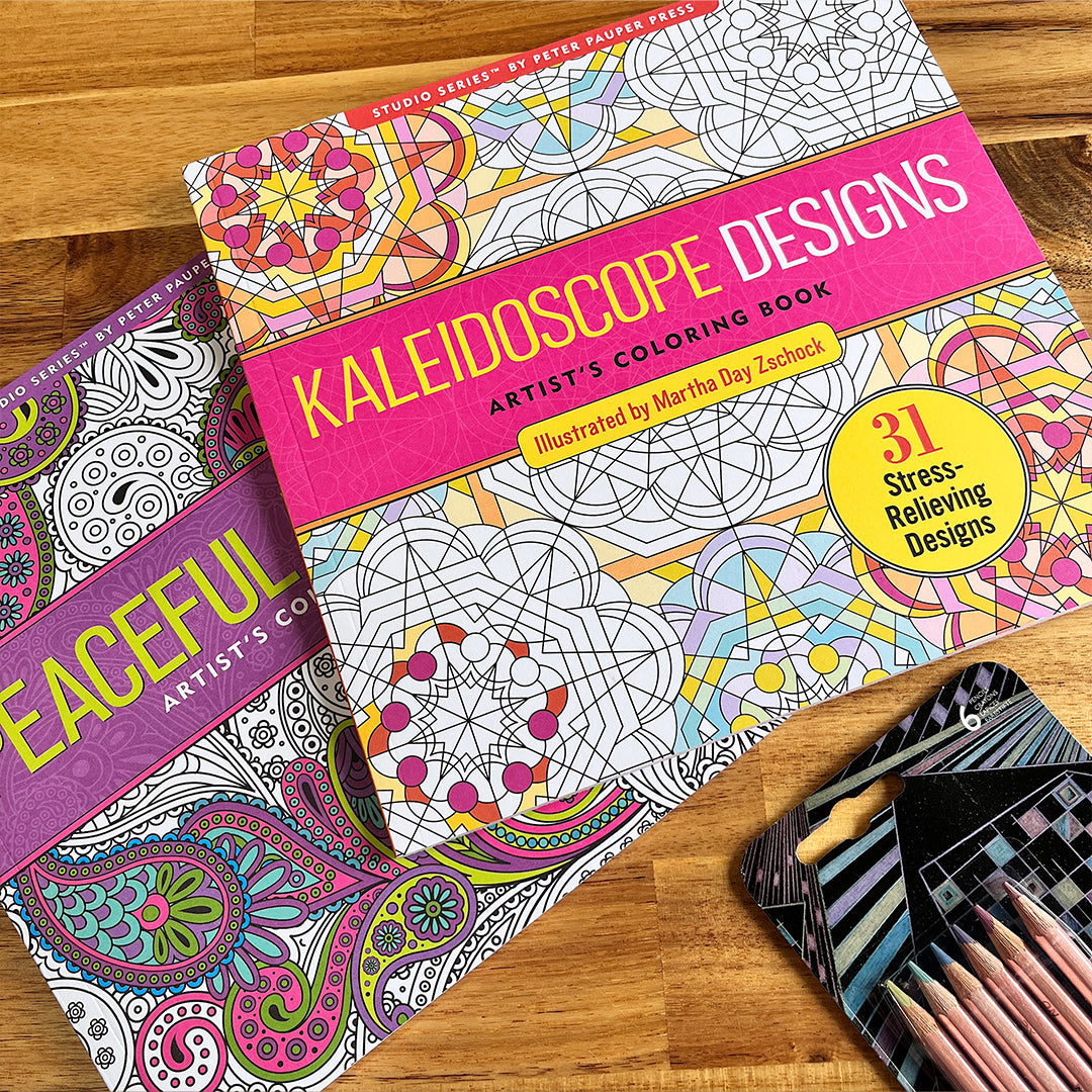 Colouring Books for mindful activities