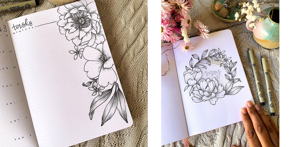 @essjayflorals Australian bujo Instagram Account