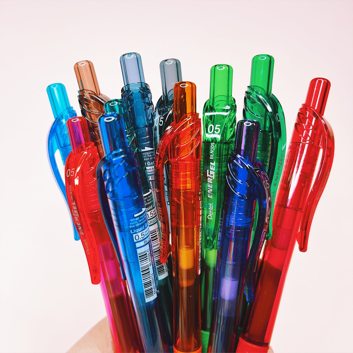Pentel EnerGel-X eco friendly recycled pens