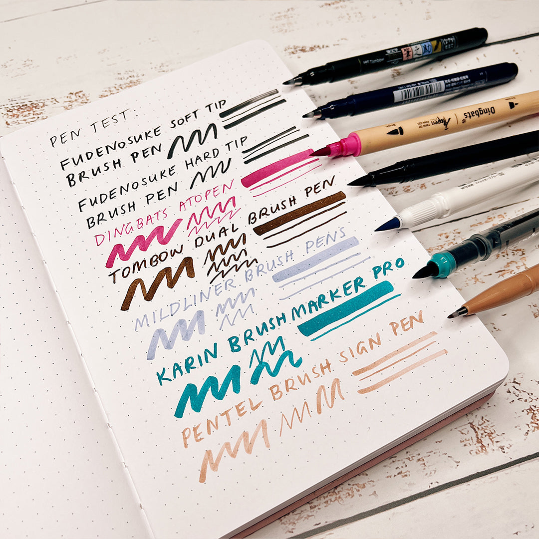 The 4 Best Brush Pens [I Love!] for Brush Lettering - Lemon Thistle