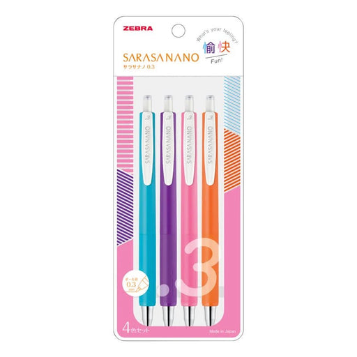 Zebra SARASA NANO 0.3mm Gel Ink Pen – Omoi Life Goods