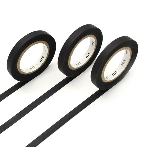 MT Slim K 6mm Matte White Washi Masking Tape - Set of 3 Rolls : Tools &  Home Improvement 