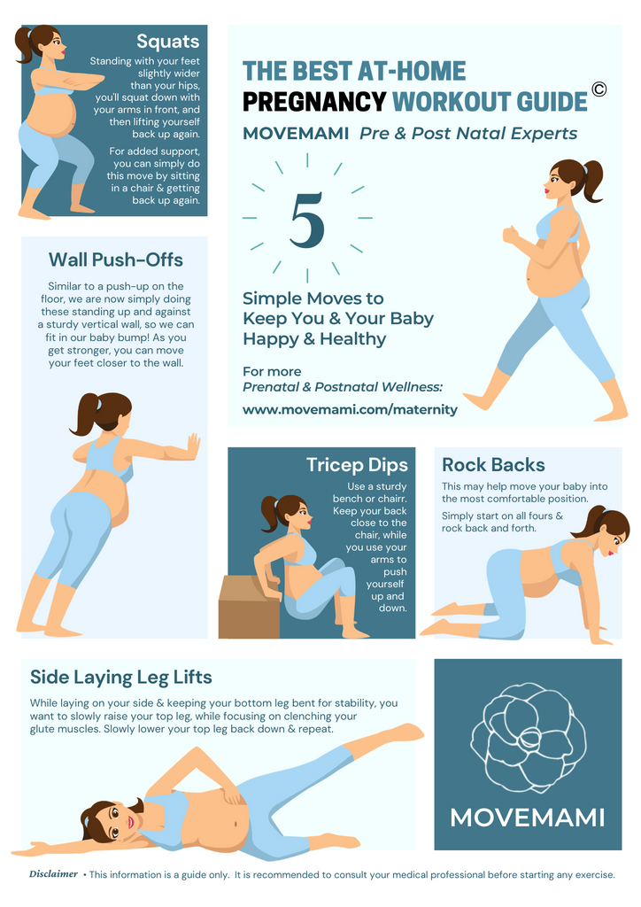 Digital Pregnancy Exercises And Stretches Productive Fitness | lupon.gov.ph