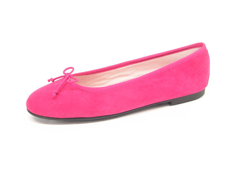 STYLEMONARCHY Valentina Pink Flat Shoes