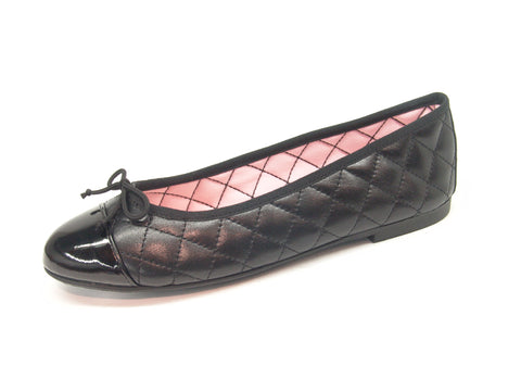 STYLEMONARCHY Zoe Black Flat Shoes