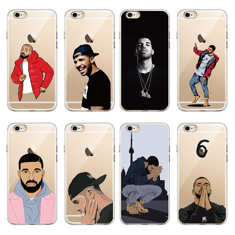 Cute Sexy Drake One Dance 6 God 1 800 Hotline Bling Soft Phone Fundas Coque For Iphone 7 7plus 6 6s 6plus 8 8plus X Samsung