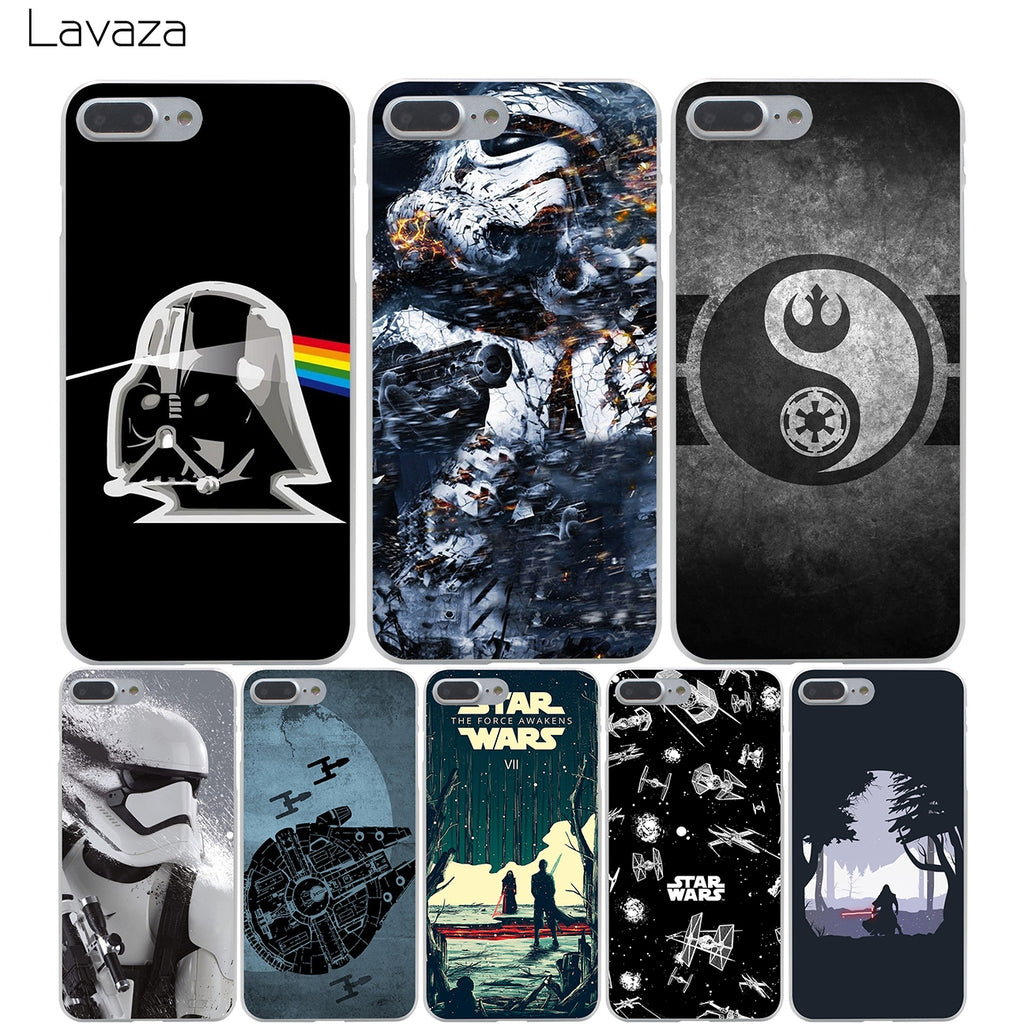 Lavaza Star Wars Hard Transparent Cover Case For Iphone X 10 8 7 6 6s Plus 5 5s Se 5c 4 4s