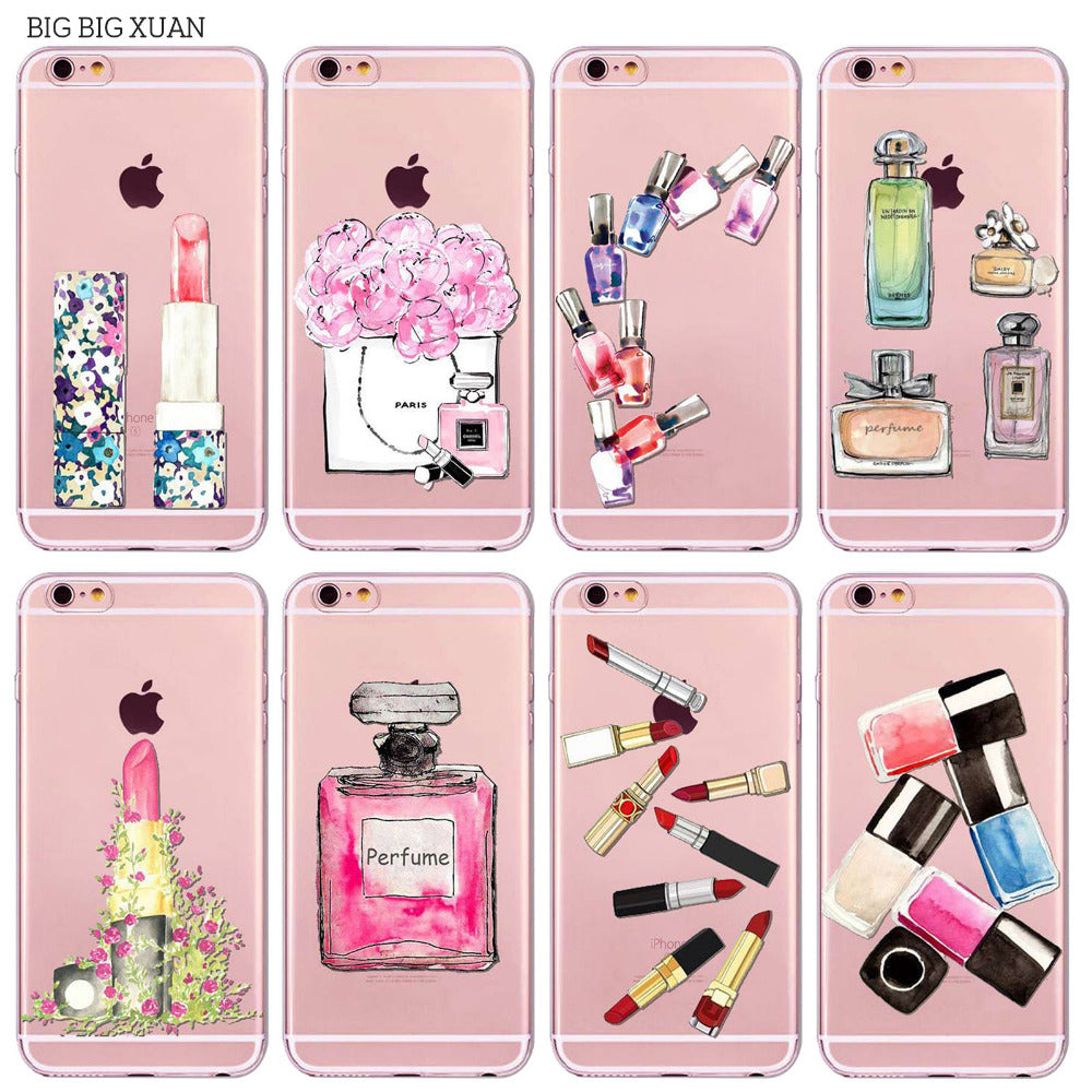 Luxury Perfume Bottle Phone Case For Iphone 6 6s 5 5s Se 6plus 6splus Intel Retro