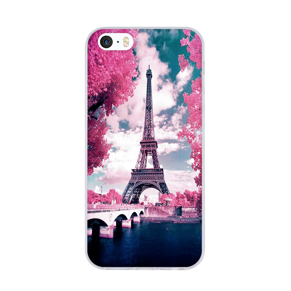 Phone Cases For Iphone 5s Se Case Silikon For Iphone 5 Case Cute Soft Intel Retro
