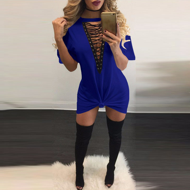club dress with thigh high boots
