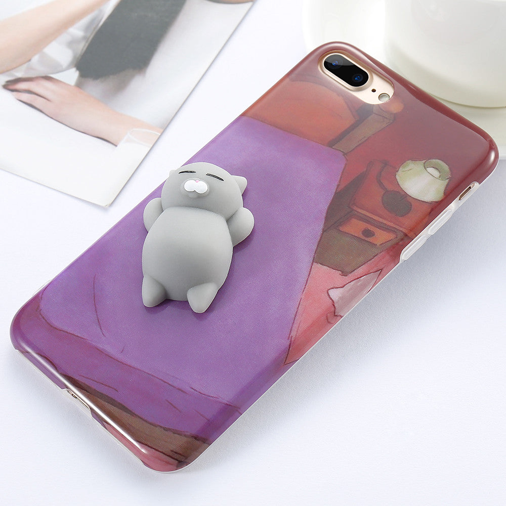 Squishi Phone Cases For Iphone 5s Case Iphone 7 6 6s Plus 3d Cute