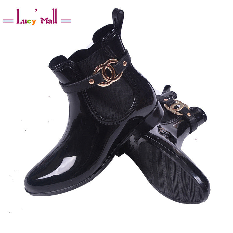 womens non slip rain boots