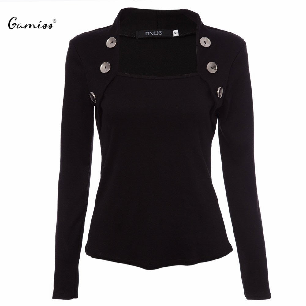 ladies jersey shirt with collar