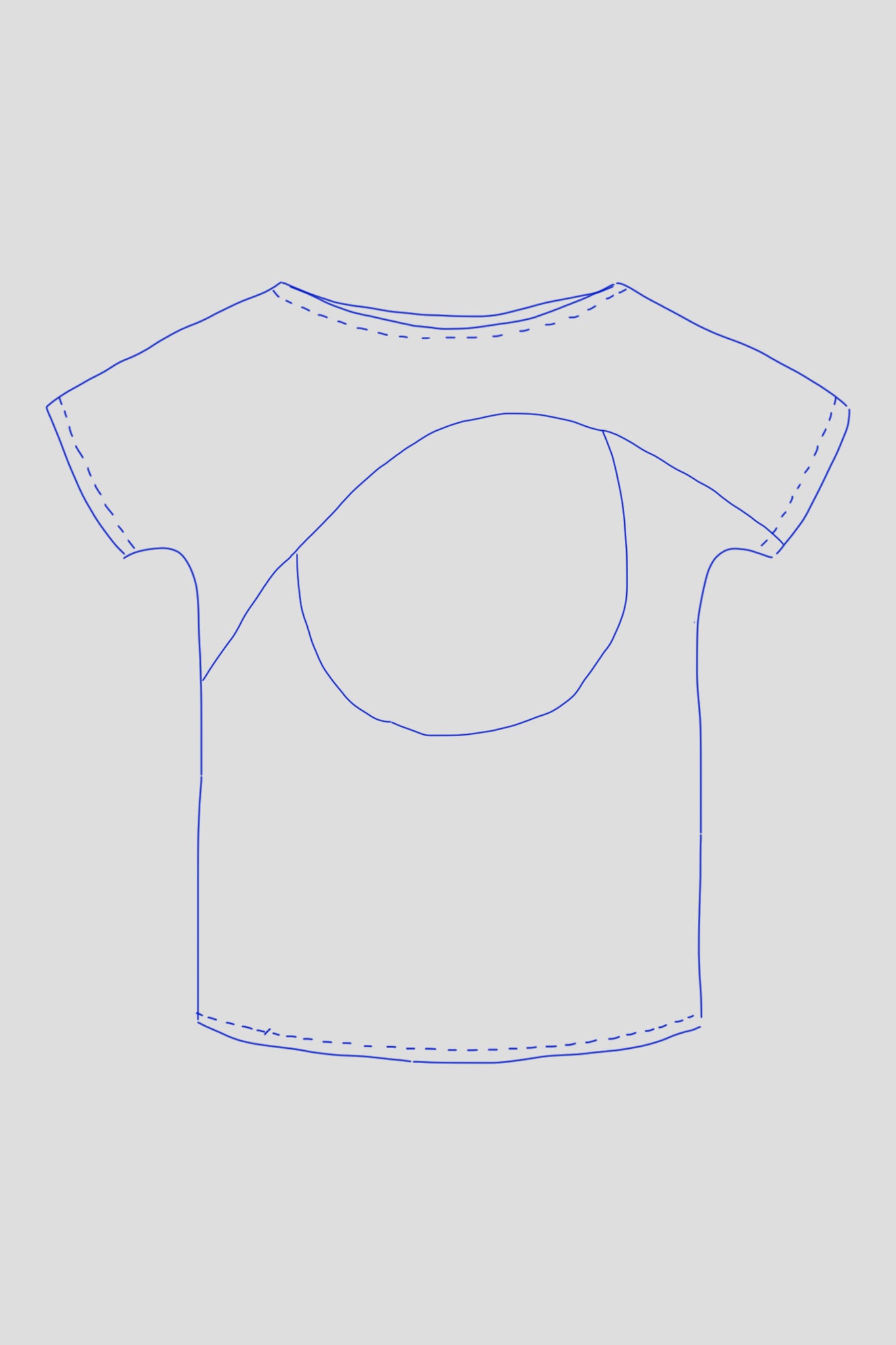 Naiste up-shirt, kuumotiiviga | Kohalikult upcycled