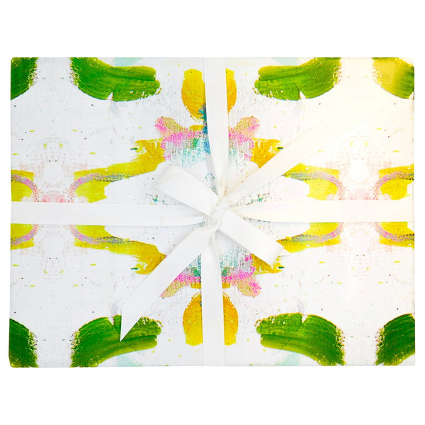 Harbor Trail Green Wrapping Paper