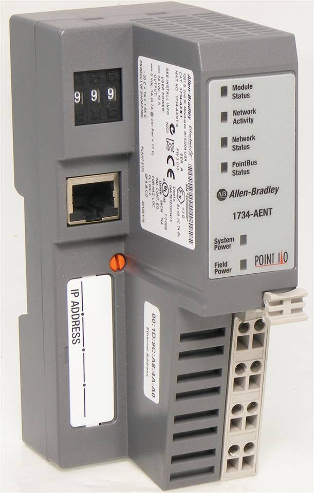 Status module. Адаптер 1734-AENT Allen-Bradley. Allen Bradley 1734 AENT. Адаптер Allen-Bradley Ethernet 1734-AENT. Allen Bradley point i/o 1734-AENT.