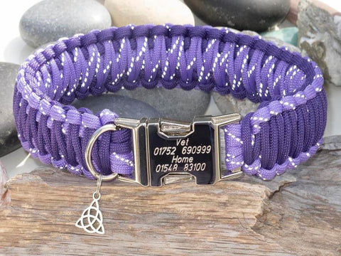 paracord dog collar