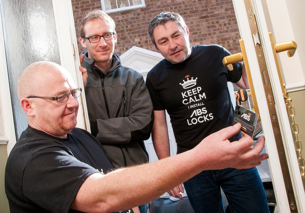 Locksmiths install Avocet ABS locks for burglary victims in Huddersfield