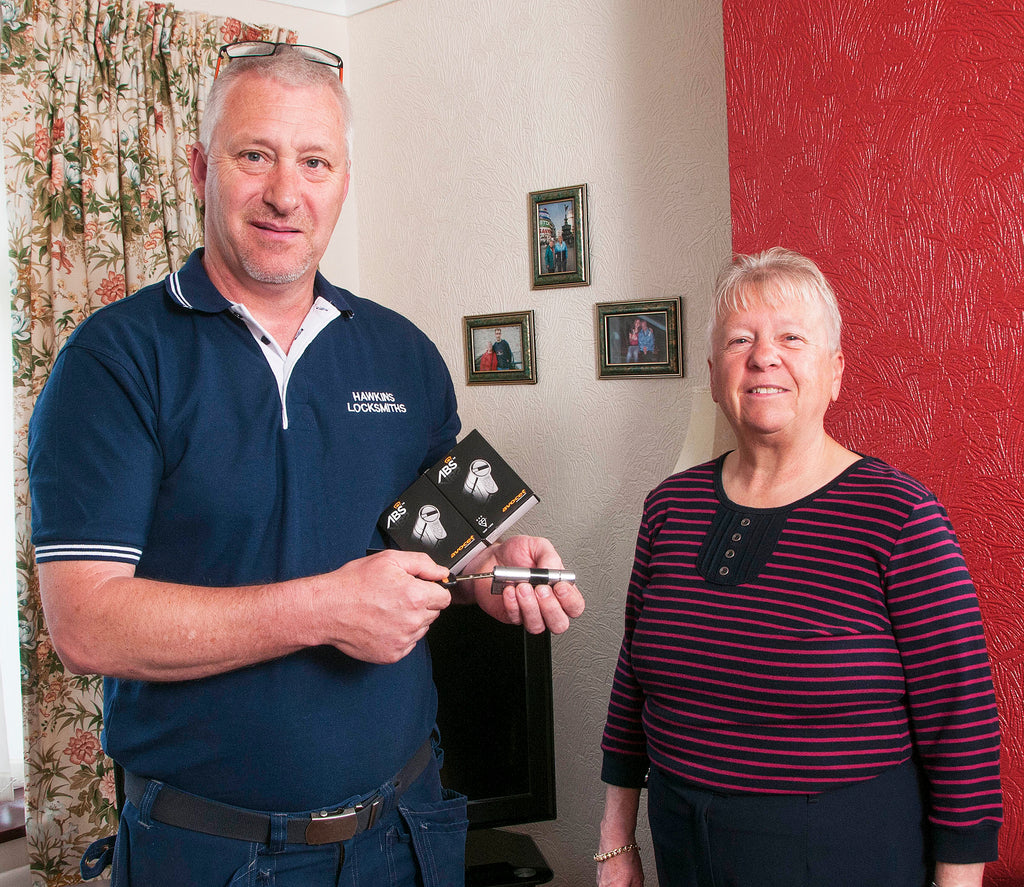 ABS locks upgrade competition winners home