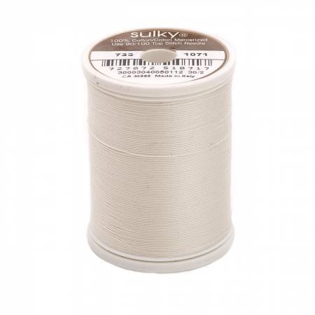 The Bottom Line Polyester Thread by Superior Threads Off White