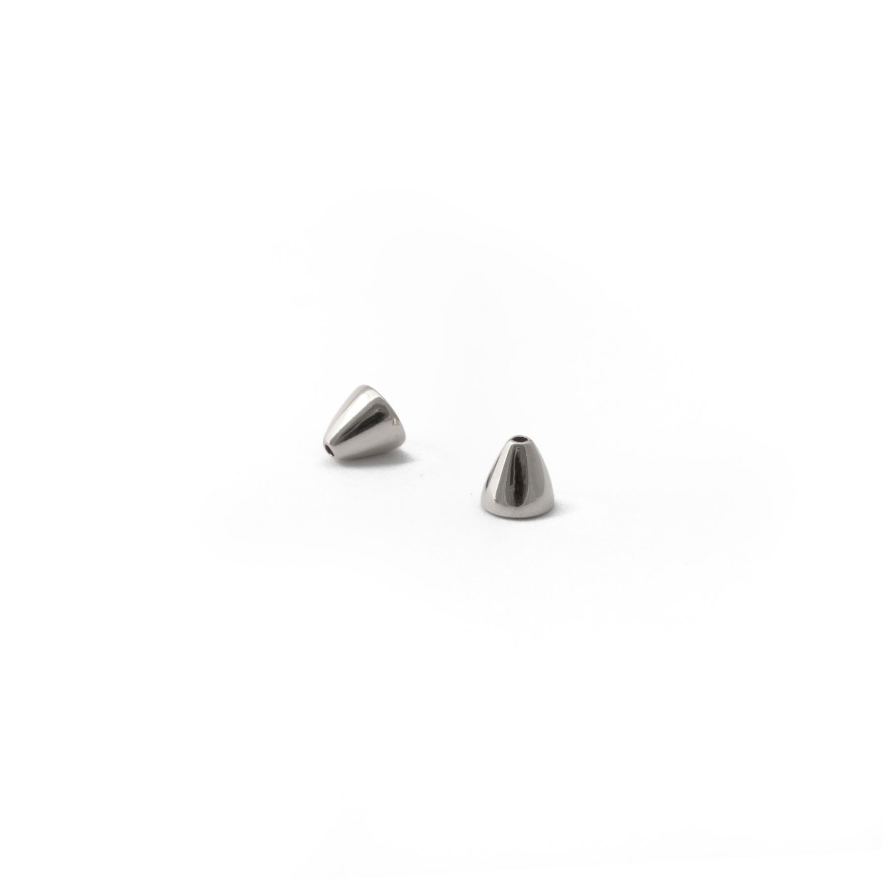 Tide Stud Earrings in Silver