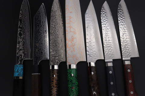 Razor-sharp Damask Knives | Black Edition