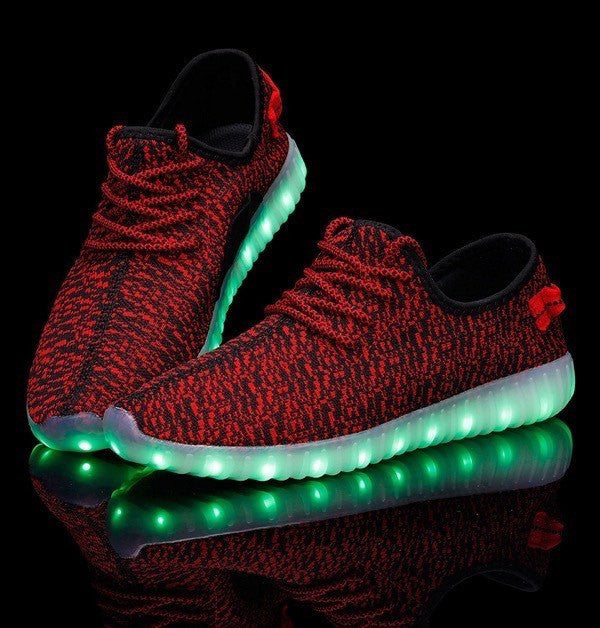 yeezy light up shoes