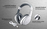 eKids Volume Limiting Kids Headphones (White)