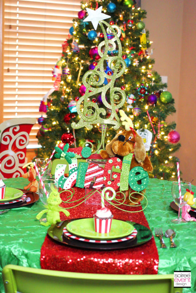 Setup A Grinch Christmas Kid S Table For Christmas Dinner Manhattan Toy