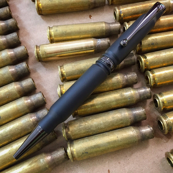 High Caliber Craftsman - 308 Black Cerakoted Bullet Pen