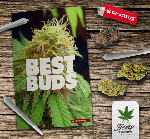 best buds hemp greeting card