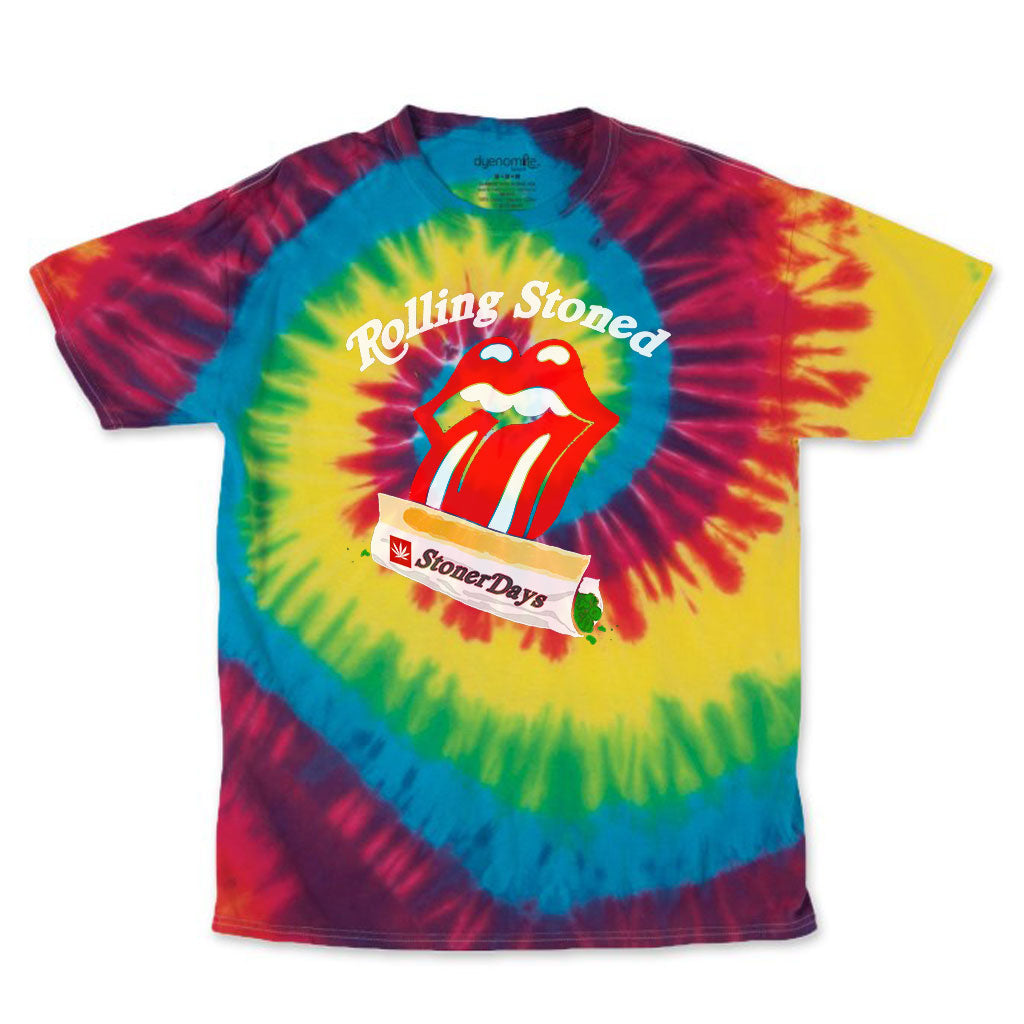 Rolling Stoned Tie Dye Tee Stonerdays 6905