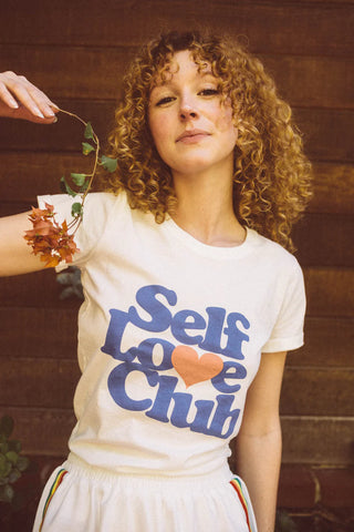 self love club crewneck t-shirt