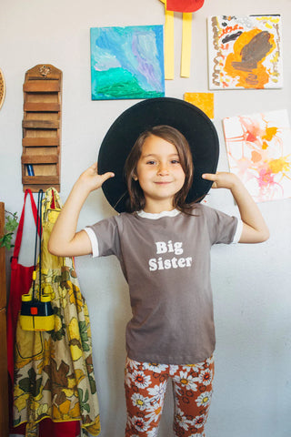 big sister ringer tee