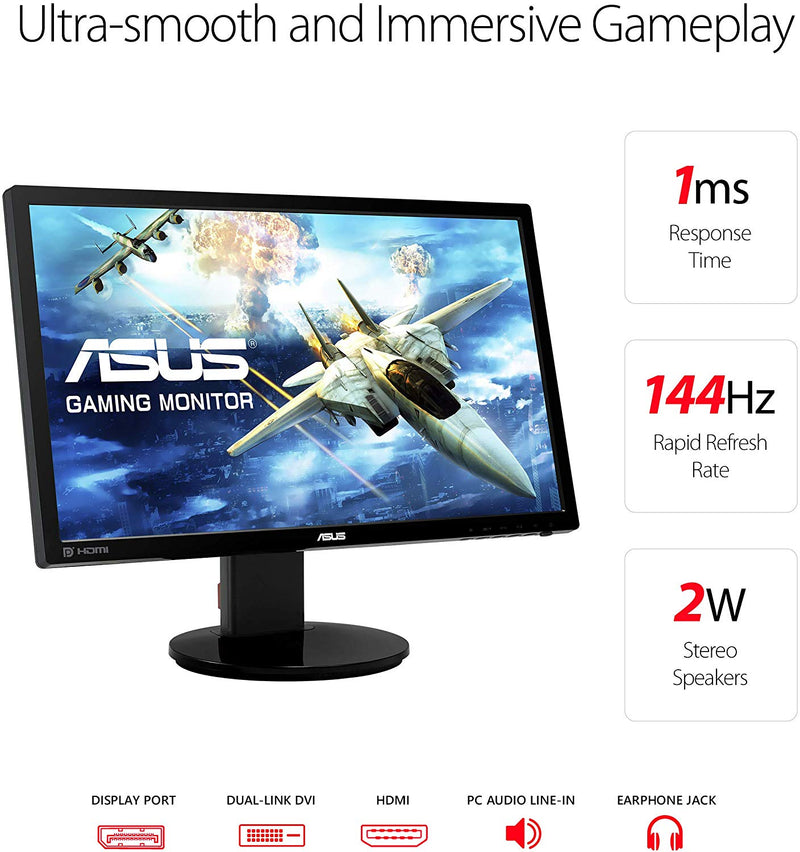 Asus Vg248qz 24 Full Hd 1080p 144hz 1ms Dp Hdmi Dvi Esports Gaming Mo Skadi Electronics