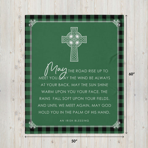 LifeSong Milestones Irish Blessing Blanket