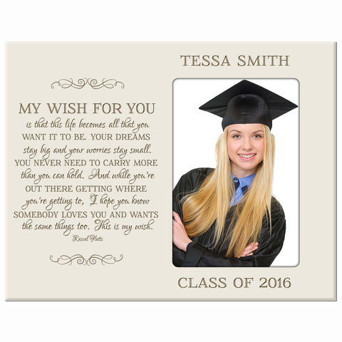 LifeSong Milestones Products Personalized Graduation Picture Frame