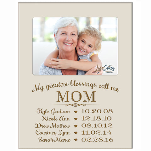 Personalized Gift For Mom Picture Frame - Mom