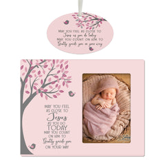 LifeSong Milestones Baptism Picture Frame and Ornament