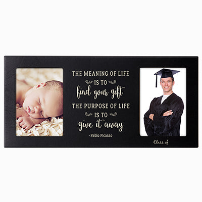 LifeSong Milestones Personalized Graduation Double Photo Frame Gift - The Meaning