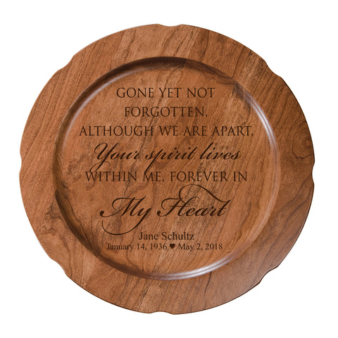 LifeSong Milestones Personalized Engraved Memorial Plate