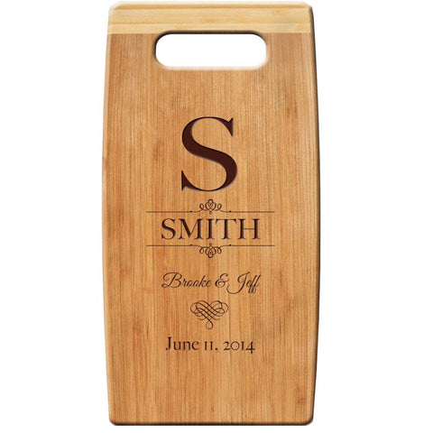 Personalized Bamboo Cutting Board Engraved