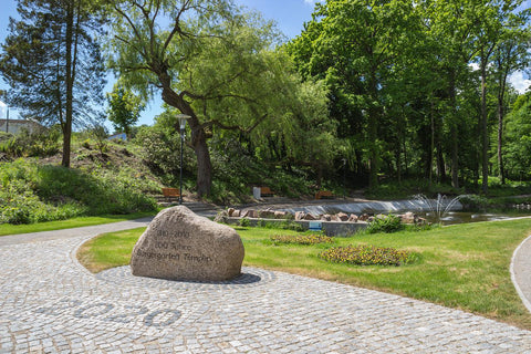 Headstone in Park